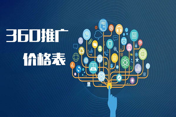 360競價推廣費用價格表【價格明細】