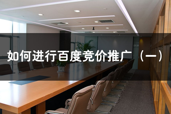如何進行百度競價推廣及推廣的作用是什么（一）---競價外包公司